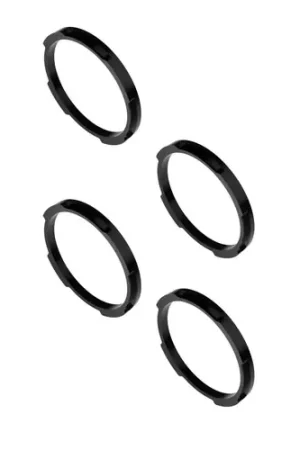 Certified KC HiLiTES FLEX ERA LED Light Bar Bezel Kit for 10in. Segments - Gloss Black