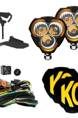 Money Back Guarantee KC HiLiTES Jeep 392/Mojave FLEX ERA 3 2-Light Sys Ditch Light Kit (Combo Beam)