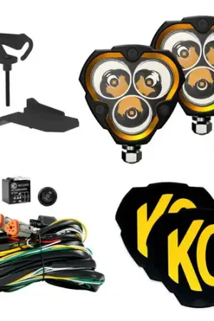 KC HiLiTES Jeep 392/Mojave FLEX ERA 3 2-Light Sys Ditch Light Kit (Spot Beam) Best Choice