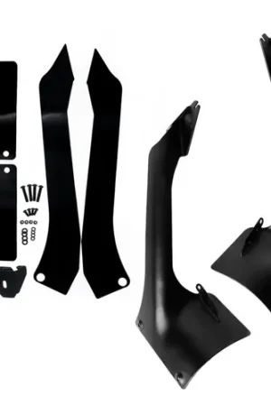 KC HiLiTES Jeep JL/JT 50in. Overhead Xross Bar Kit w/(6) Apollo Pro Halogen Lights 100w - Black - 97061 Limited Offer