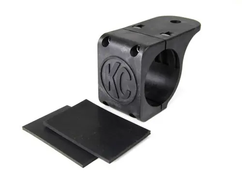 KC HiLiTES Universal Tube Clamp Light Mount Bracket / 2.25in. to 2.5in. Bar (Single) - 7308 Authentic