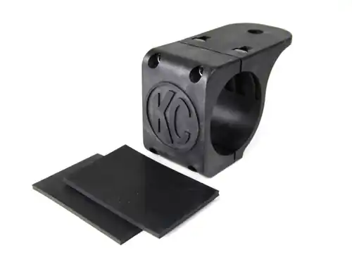 KC HiLiTES Universal Tube Clamp Light Mount Bracket / 2.75in. to 3in. Bar (Single) - 7309 Special Offer