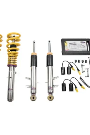Top Rated KW Coilover Kit V3 BMW X5 (F15) w/ Rear Air w/ EDC Bundle