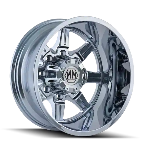 Mayhem 8101 Monstir 17x6.5 / 8x210 BP / -140mm Offset / 154.2mm Hub Rear Chrome Wheel Express Delivery