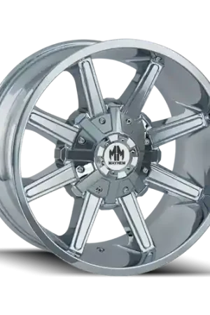 Mayhem 8104 Arsenal 17x9 / 8x165.1 BP / 18mm Offset / 130.8mm Hub Chrome Wheel Special Offer