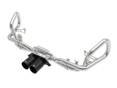 Best Seller afe 14-16 Porsche 911 GT3 991.1 H6 3.8L MACH Force-Xp 304 SS Cat-Back Exhaust System w/ Black Tips - 49-36450-B