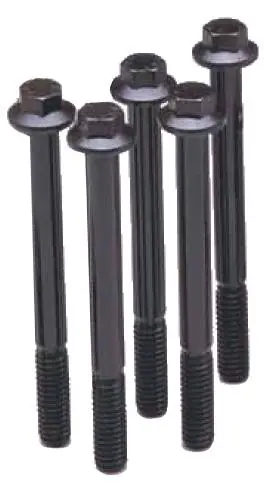 ARP 1/4-20 x 3 Inch Hex Black Oxide Bolts (Qty 5) for Automotive Applications Bargain