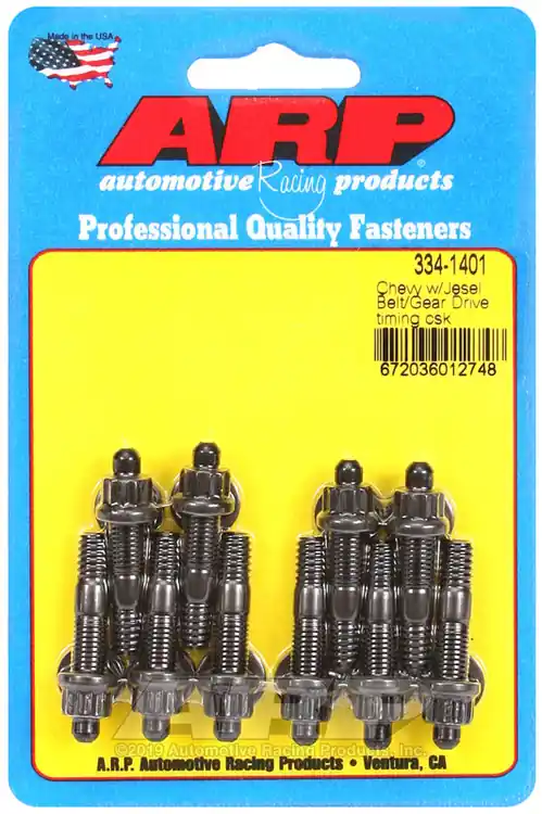 Top Pick ARP Chevy Front Cover Stud Kit with Jesel Belt or Gear Drive | Part Number ARP334-1401