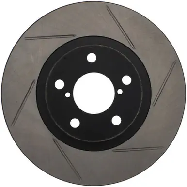 Free Returns StopTech Sport Slotted Brake Rotor; Front Left