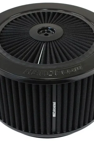 Last Chance Aeroflow 9" x 5" Full Flow Assembly 7-5/16" Neck - Black Cotton