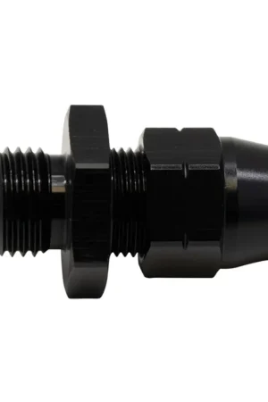 Deatschwerks 6AN to 3/8 Hardline Compression Adapter Anodized Matte Black Holiday Sale