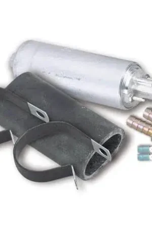 Holley 80 GPH In-line Universal Electric Fuel Pump Street/Strip EFI Applications Compatible with Gasoline only Best Seller