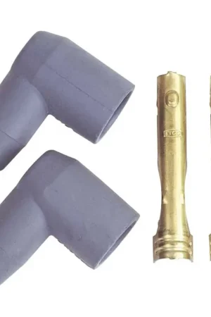 Professional Grade MSD Coil 90° Socket Boots & Terminals Each boot provides excellent heat resistance as well as maximum protection against spark loss.