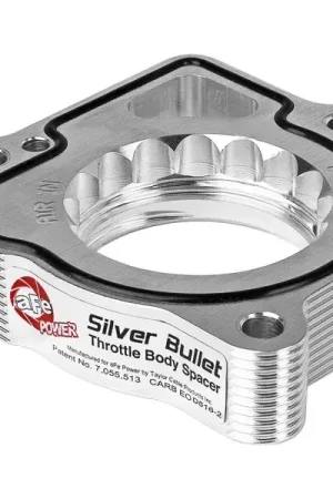 Luxury aFe Silver Bullet Throttle Body Spacer (F-250/F-350 V8 11-16)