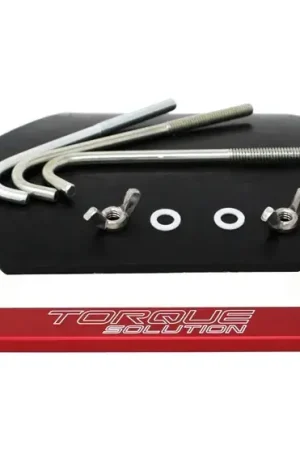 Torque Solution Torque Solution 02-07 Subaru WRX / 04-07 STiSmall Battery Tie Down - Red Bargain