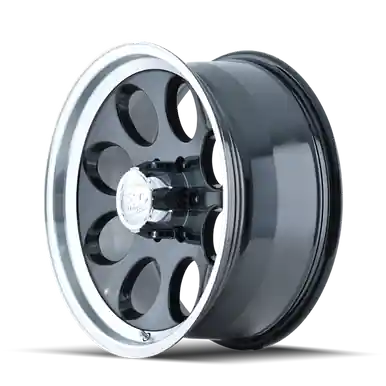 ION Type 171 16x10 / 5x139.7 BP / -38mm Offset / 108mm Hub Black/Machined Wheel - 171-6185B Today Only