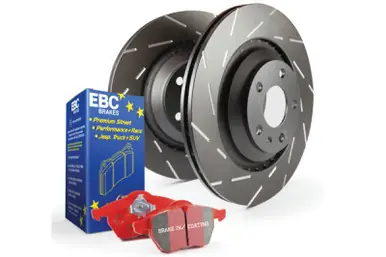 Price Cut EBC S4 Kits Redstuff Pads and USR Rotors - S4KR1136