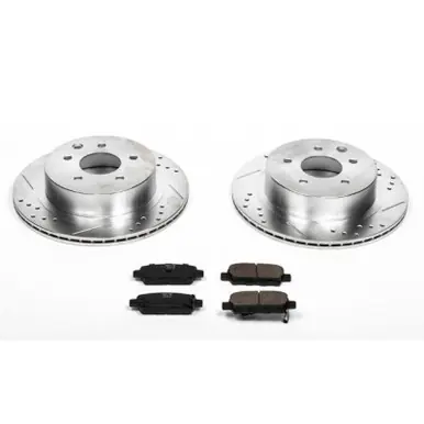 Money Back Guarantee Power Stop 03-05 Infiniti G35 Rear Z23 Evolution Sport Brake Kit - K103