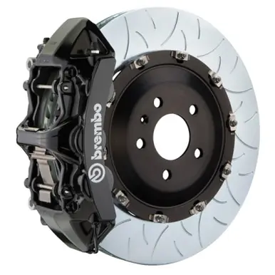 Brembo 08-15 Land Cruiser/LX570 Front GT BBK 6 Piston Cast 405x34 2pc Rotor Slotted Type3-Black - 1N3.9512A1 While Supplies Last