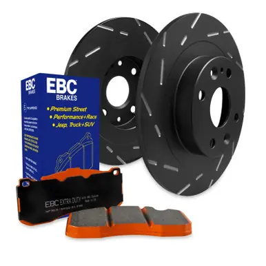 Direct From Factory EBC S15 Orangestuff Pads and USR Rotors - S15KF1112