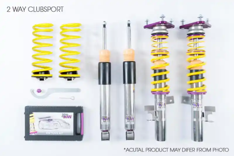 KW 2-Way Clubsport Kit BMW 2 Series F22 Coupe/ 2WD w/ EDC Hot Picks