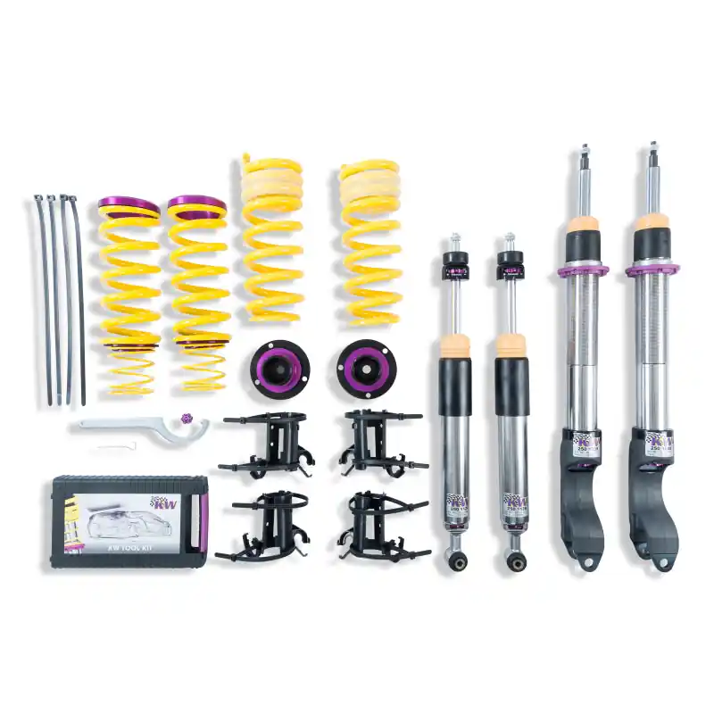 Worldwide Shipping KW Coilover Kit V3 2018+ Mercedes E-Class (W213) E300/E400 4Matic Sedan w/o Electronic Dampening
