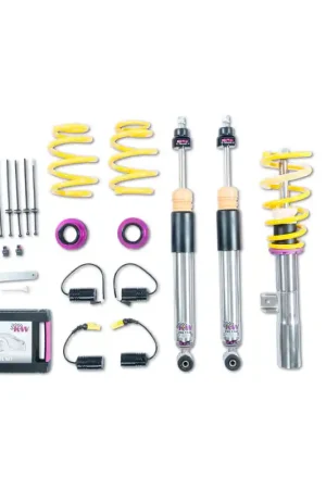 Flash Sale KW Coilover Kit V3 2020+ Mercedes CLA 35/CLA 45 Coupe 4WD w/ Electronic Dampers