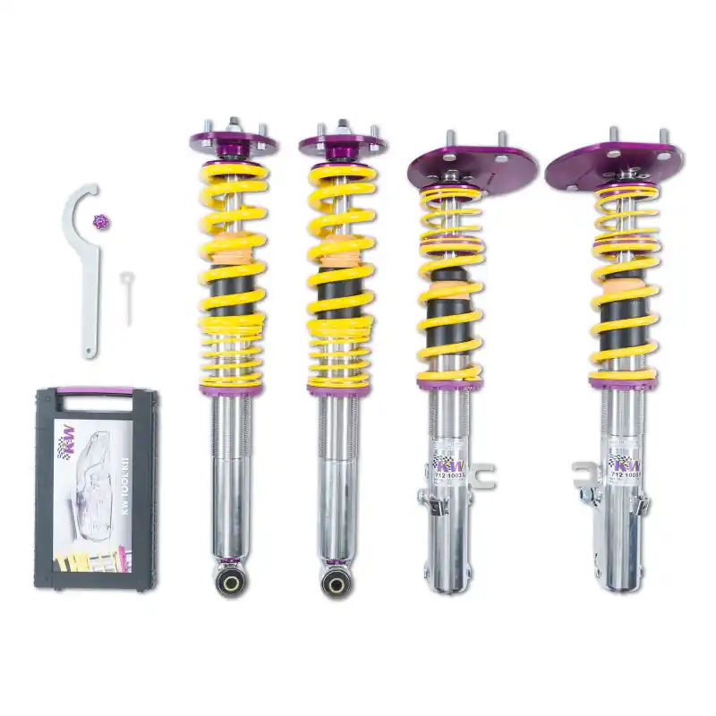 Professional Grade KW 911 964 Carrera 4 Coupe Cabrio Targa Clubsport Coilover Kit 2-Way