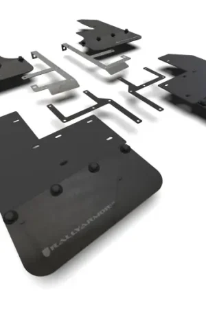 Rally Armor 19-25 Jeep JT Gladiator (Mojave/Rubicon) Black Mud Flap w/Grey Logo Get Yours