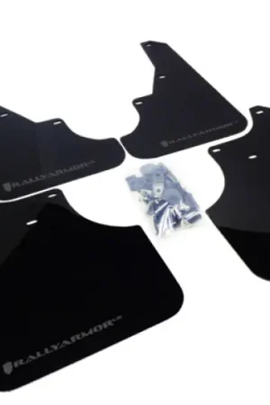 Affordable Rally Armor 09-13 Subaru Forester Black UR Mud Flap w/ Grey Logo