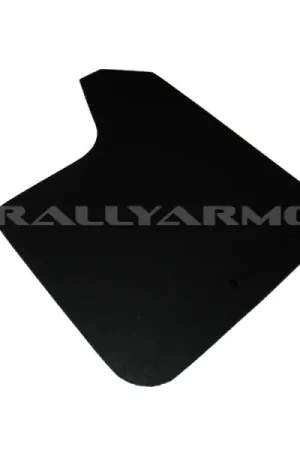 Best Choice Rally Armor Universal Fit (No Hardware) Basic Black Mud Flap w/ Black Logo