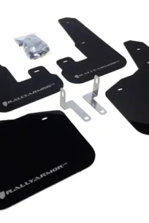Exclusive Rally Armor 10-14 Subaru Legacy Black UR Mud Flap w/ Silver Logo