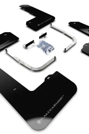 Rally Armor 19-22 Hyundai Veloster N Black UR Mud Flap w/ Grey Logo Discount