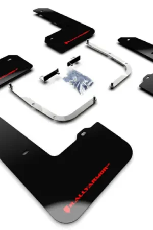 Rally Armor 19-21 Hyundai Elantra GT N Line/i30 Black UR Mud Flap w/Red Logo Hot Deal