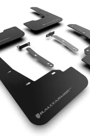 Rally Armor 22-23 Hyundai Elantra N & N Line Black Mud Flap w/Grey Logo In Demand