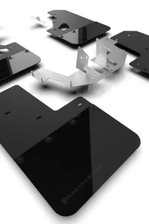 Rally Armor 21-25 Ford Bronco (Plstc Bmpr + RR - NO Rptr/Sprt) Blk Mud Flap w/Met. Blk Logo New Release