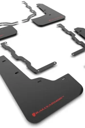Rally Armor 20-25 Ford Puma ST Black Mud Flap w/Red Logo Price Drop