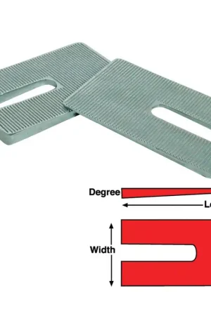 SPC Performance ZINC SHIMS 2.5x5x0.5 deg. Order Now