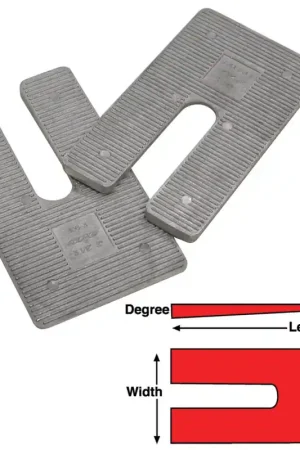 Original SPC Performance AL SHIMS 4X6.5X4 deg.(6)