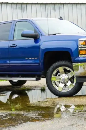 Seasonal Sale Superlift 14-19 Chevy Silv 4WD 3.5in Lift Kit w/ Alum Cntrl Arms Fox Front Coilover & 2.0 Rear