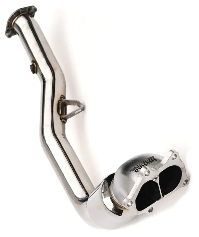 Invidia 02-07 Subaru Impreza WRX/STI High Flow Catted Downpipe w/ Extra 02 Bung Price Cut