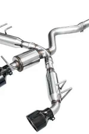 Original AWE Tuning 2023+ Toyota GR Corolla Track Edition Exhaust - Diamond Black Tips