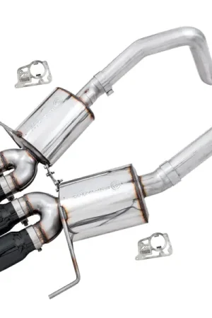 AWE Tuning 14-19 Chevy Corvette C7 Z06/ZR1 Touring Edition Axle-Back Exhaust w/Black Tips Don’t Miss Out