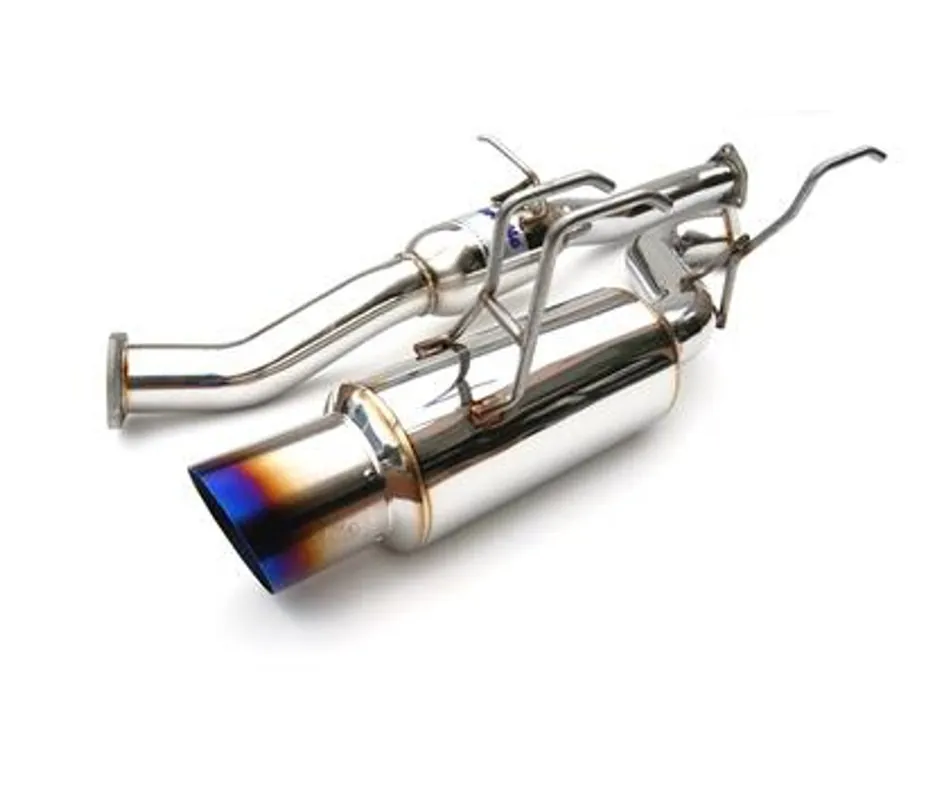 Free Shipping Invidia 08-11 Subaru Impreza Non-Turbo N1 Stainless Steel Tip Resonator 63mm Piping Cat-back Exhaust