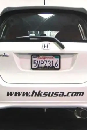 Direct From Manufacturer HKS 07-08 Honda Fit Hi Power Exhaust (SUS304 NO COATING)