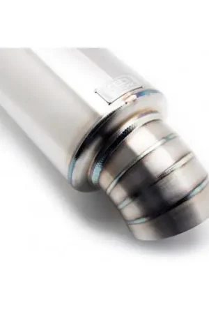 BLOX Racing 2.5 inch Universal Street Muffler - Turndown Tip Special Discount