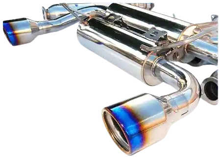 Invidia 03-05 Infiniti FX35/45 Gemini Rolled Titanium Tip Cat-back Exhaust Budget