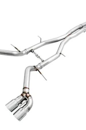 AWE Tuning 16-19 Chevy Camaro SS Non-Res Cat-Back Exhaust - Track Edition (Quad Chrome Silver Tips) Factory Price