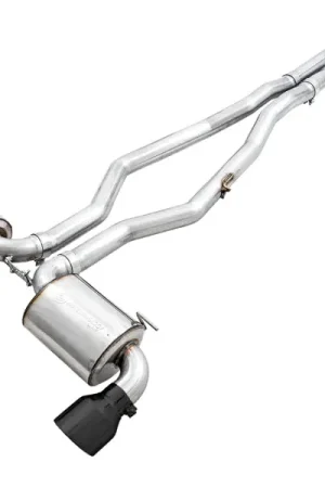 New Arrival AWE 2020 Toyota Supra A90 Non-Resonated Touring Edition Exhaust - 5in Diamond Black Tips