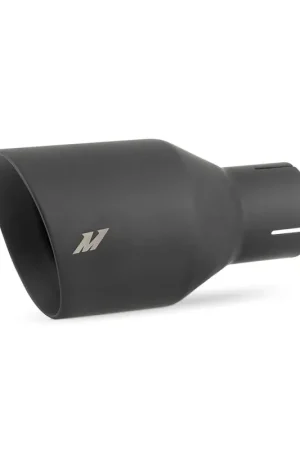 Mishimoto Clamp-on Double Wall Exhaust Tip 2.5 Inlet Slash Cut Price Drop